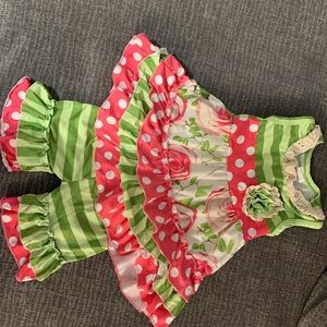 Toddler floral set